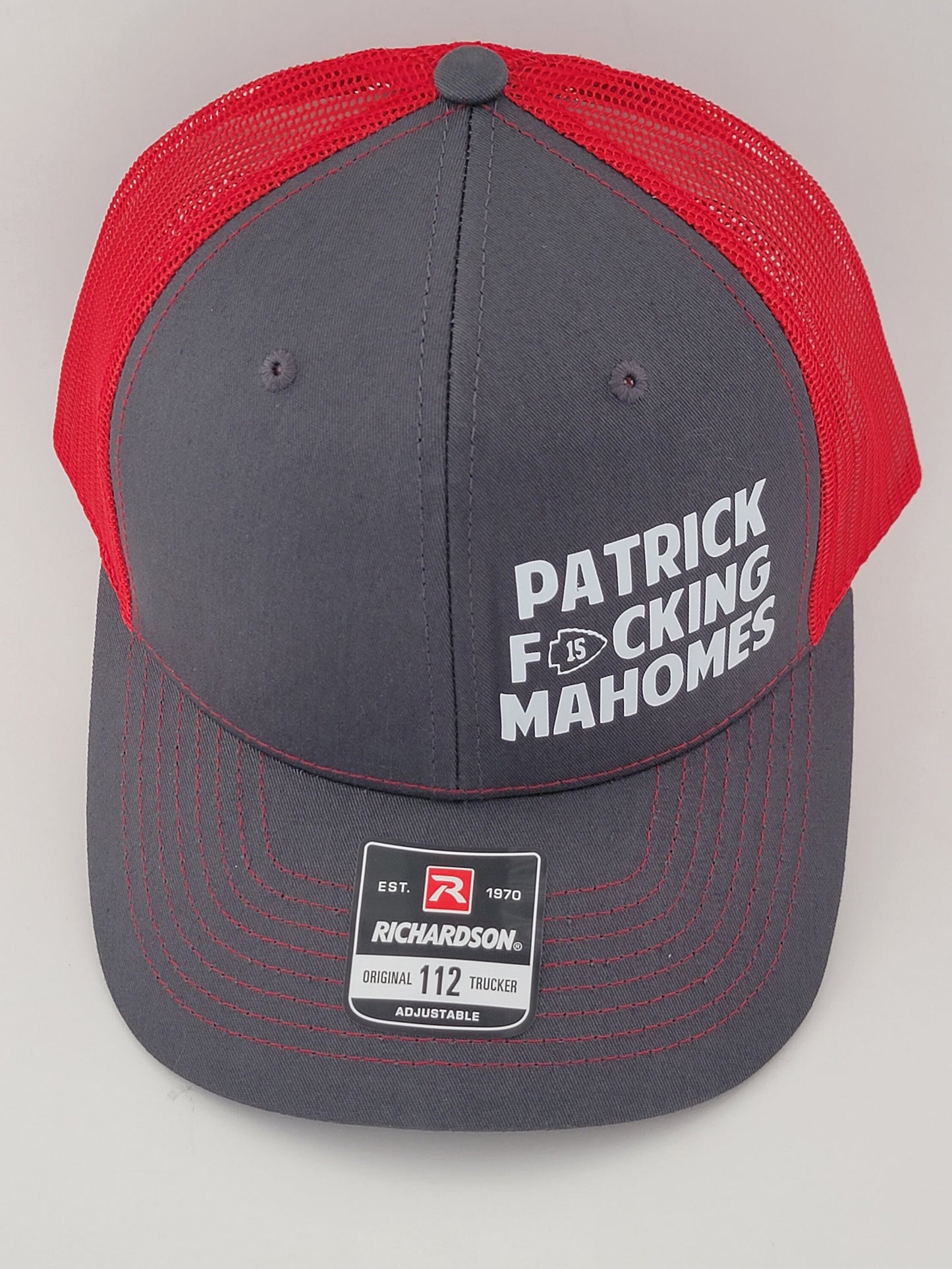 Patrick Mahomes Inspired Hat- Kansas City Chiefs Football Hat