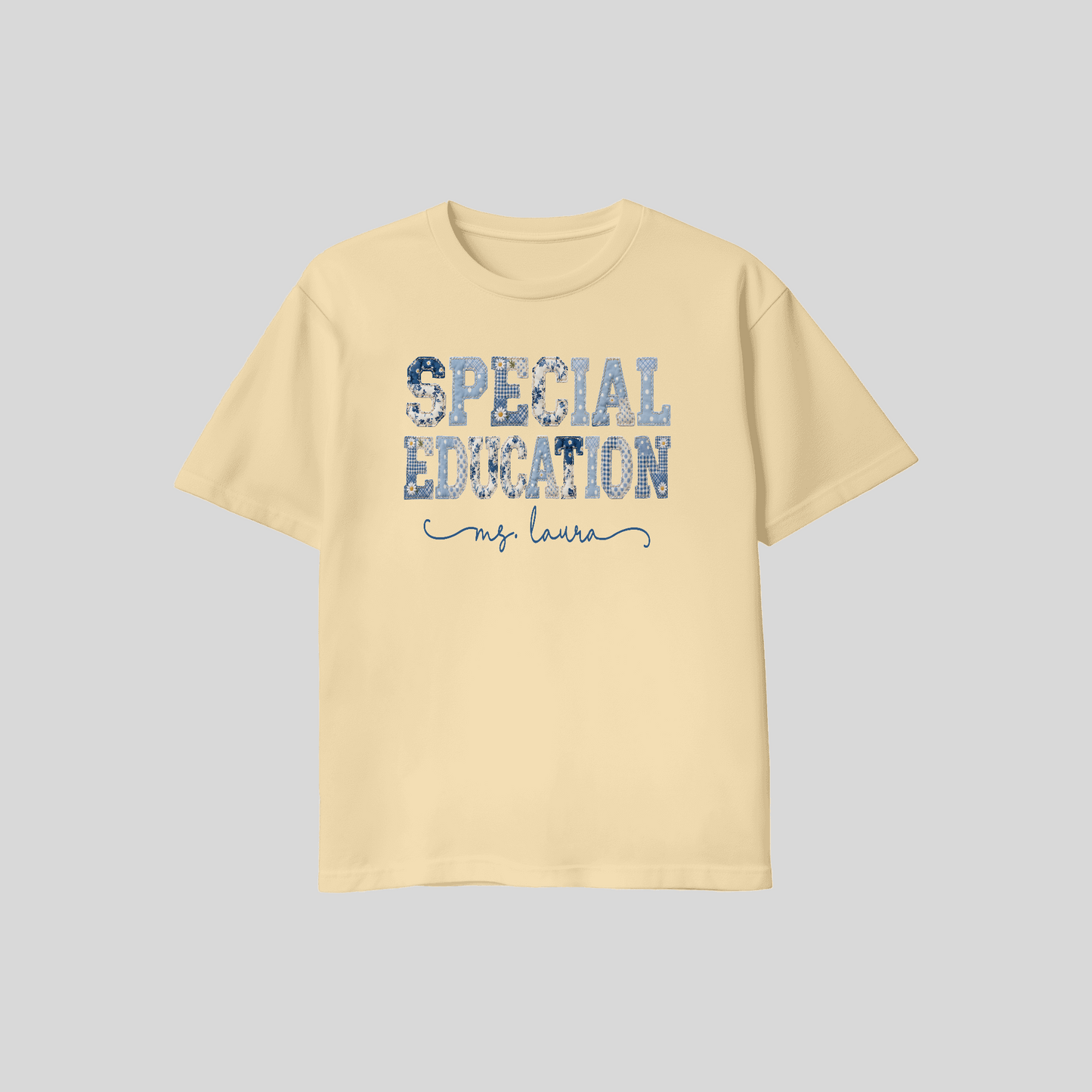 Custom Name Special Education Teacher T-Shirt