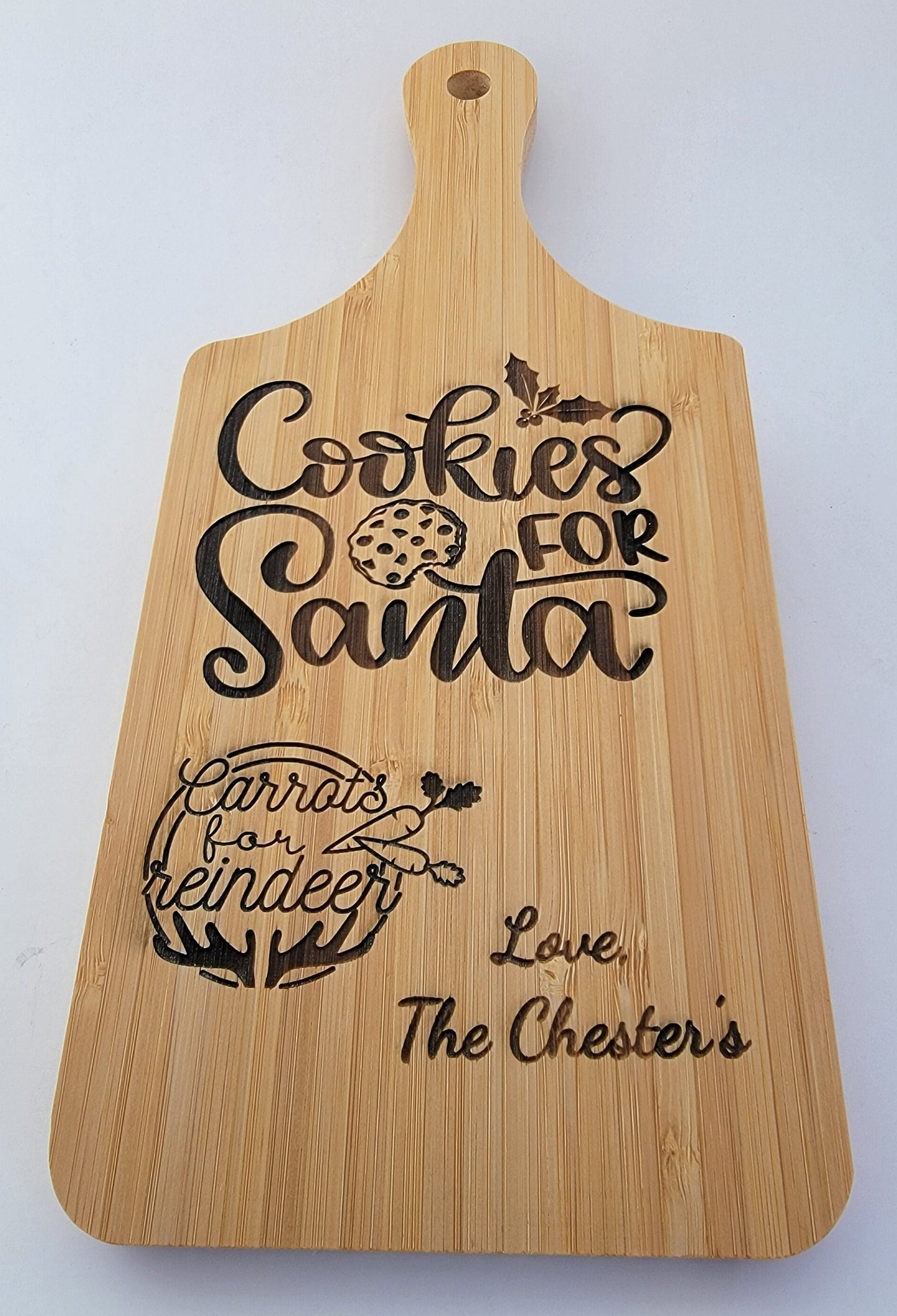 Milk and Cookies for Santa- Customized Mug and Cookie Serving Board