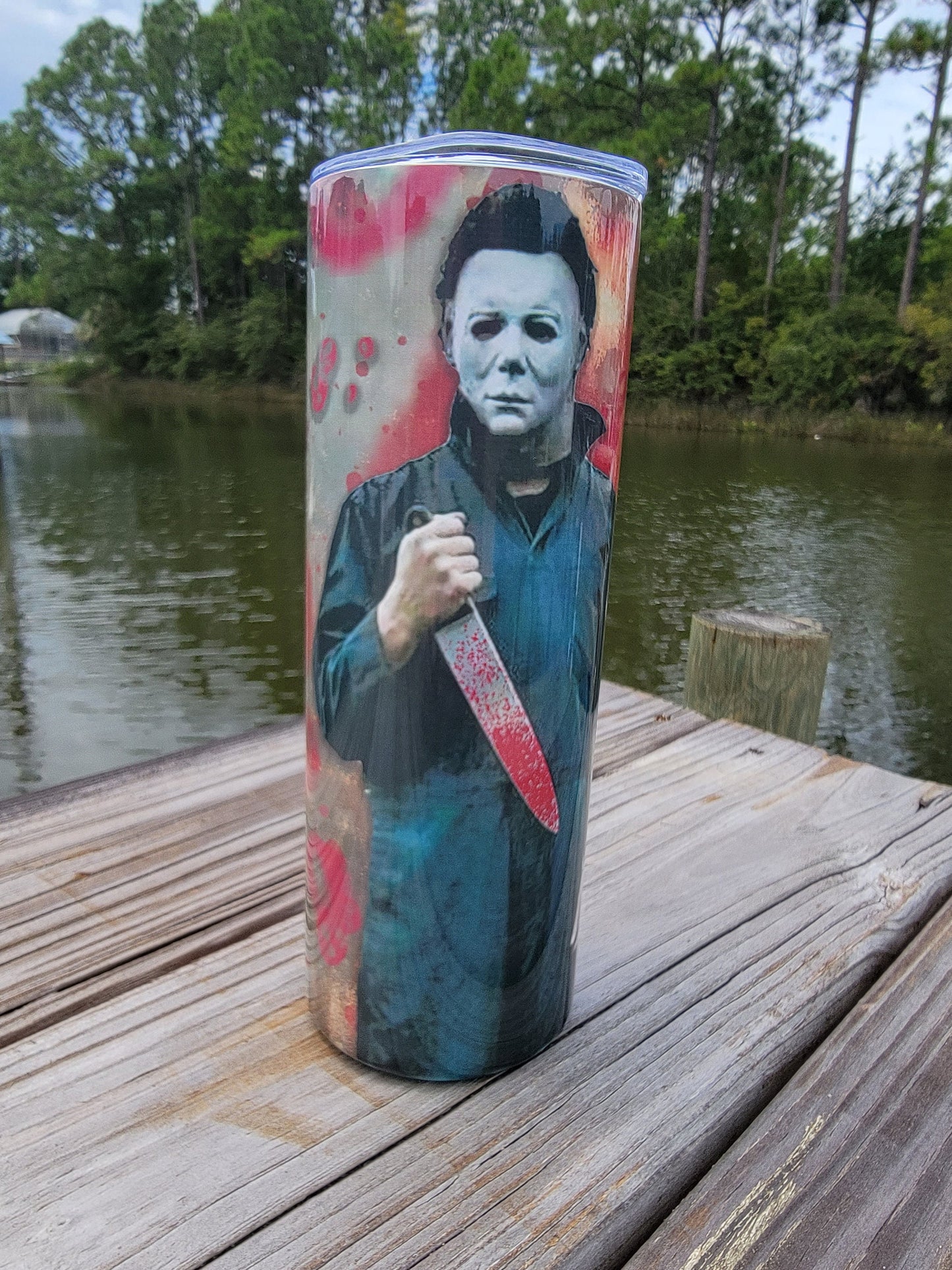 Michael Myers Halloween Tumbler- Custom