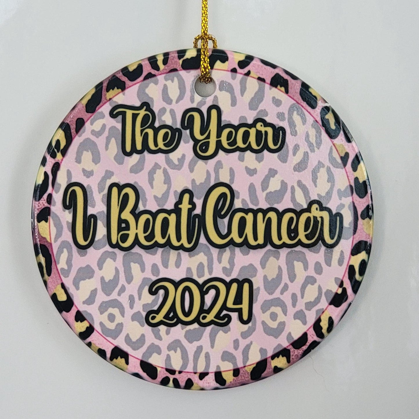 Breast Cancer Survivor Gift Ornaments- Cancer Survivor Gift Ornament- I survived Cancer Gift- I survived Cancer Patient Gift- Cancer Warrior