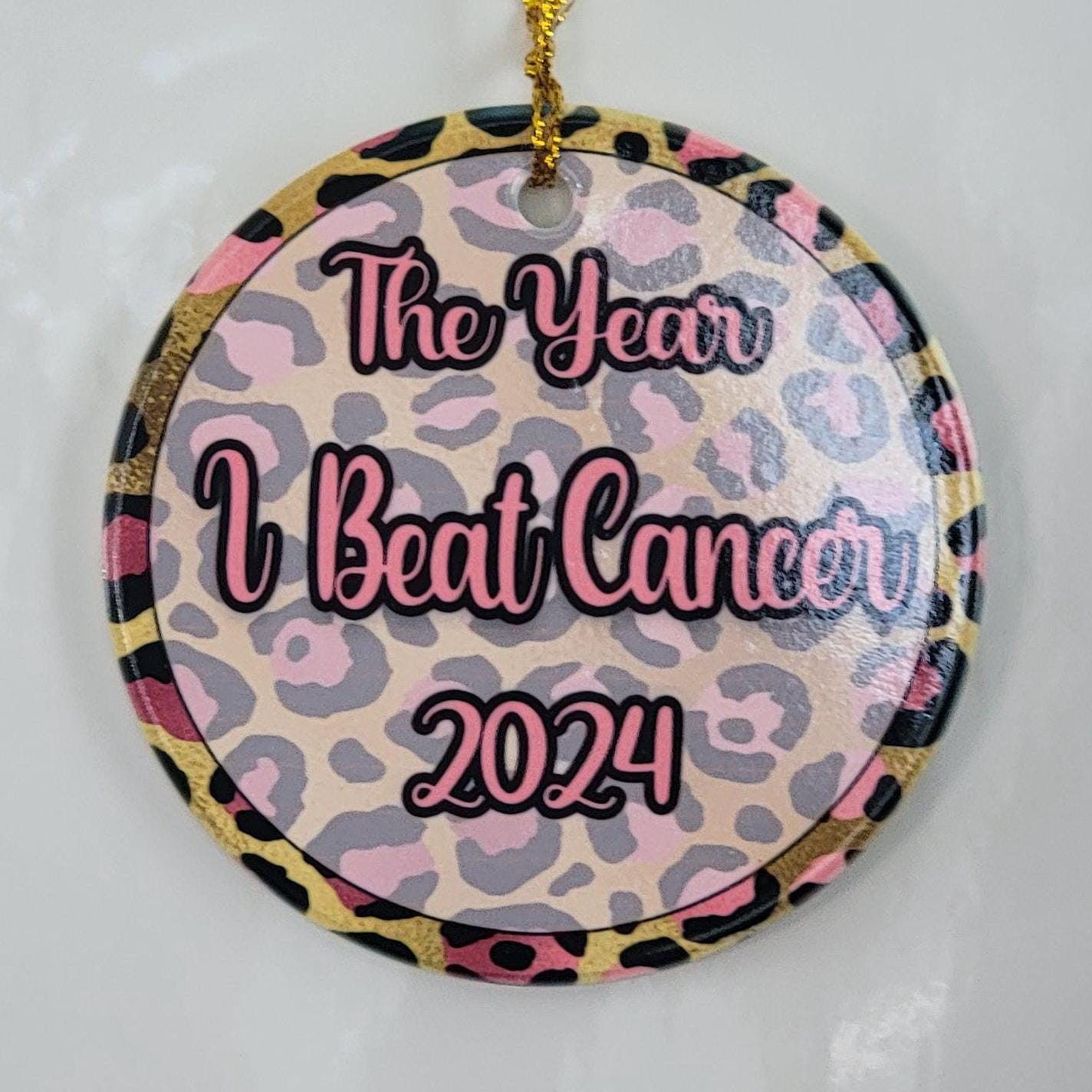 Breast Cancer Survivor Gift Ornaments- Cancer Survivor Gift Ornament- I survived Cancer Gift- I survived Cancer Patient Gift- Cancer Warrior