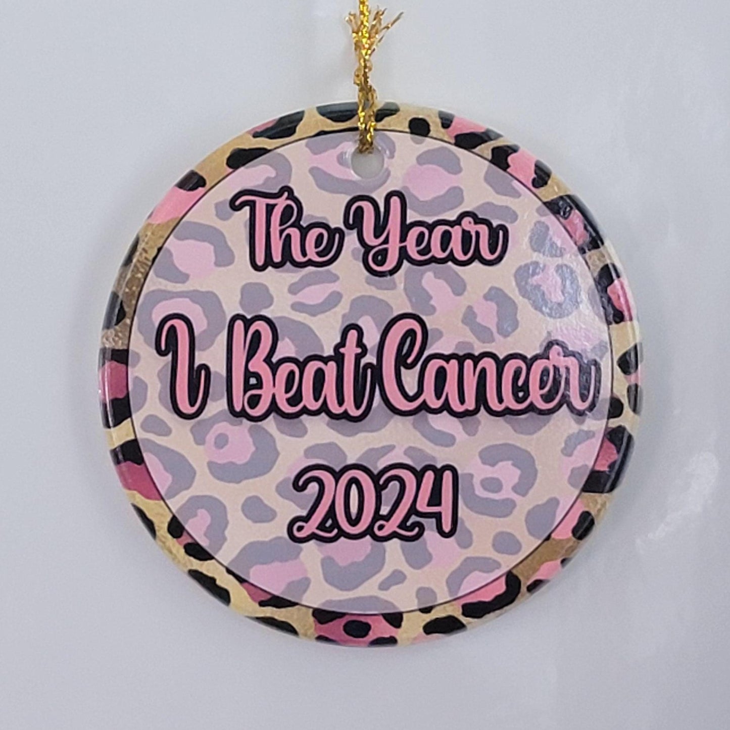 Breast Cancer Survivor Gift Ornaments- Cancer Survivor Gift Ornament- I survived Cancer Gift- I survived Cancer Patient Gift- Cancer Warrior