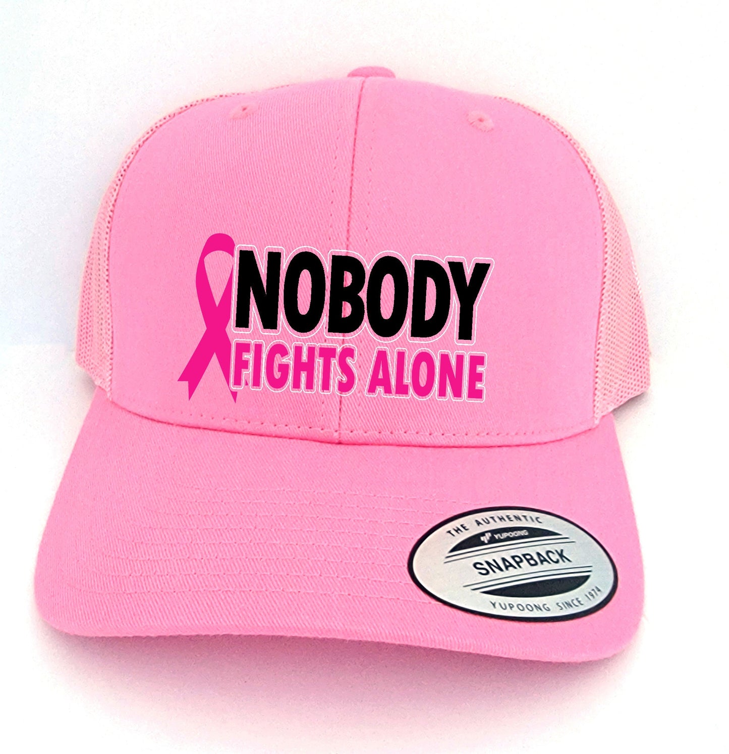 Breast Cancer Pink Trucker Hat- Cancer Pink Trucker Hat- Breast Cancer Awareness Pink Hat- Breast Cancer Awareness Gift