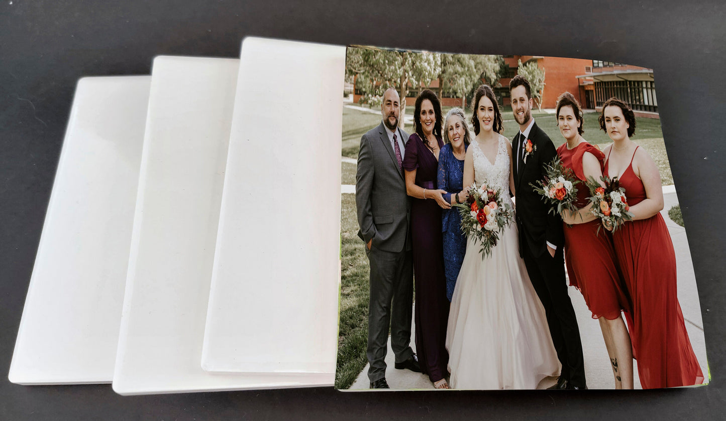 Custom Ceramic Photo Coasters - Personalized Photo Coasters - Unique Photo Coasters