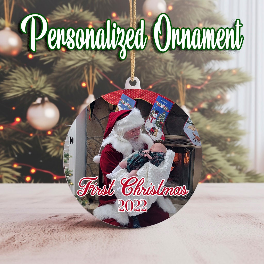 Custom Photo Ornament