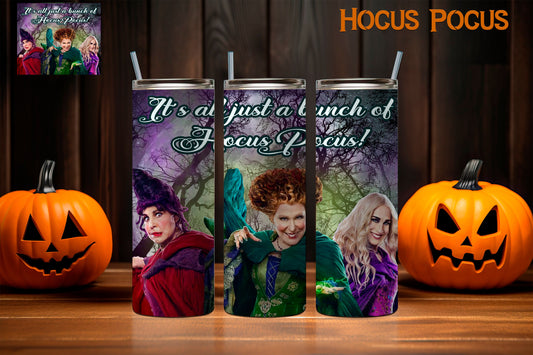 Hocus Pocus Halloween Tumbler