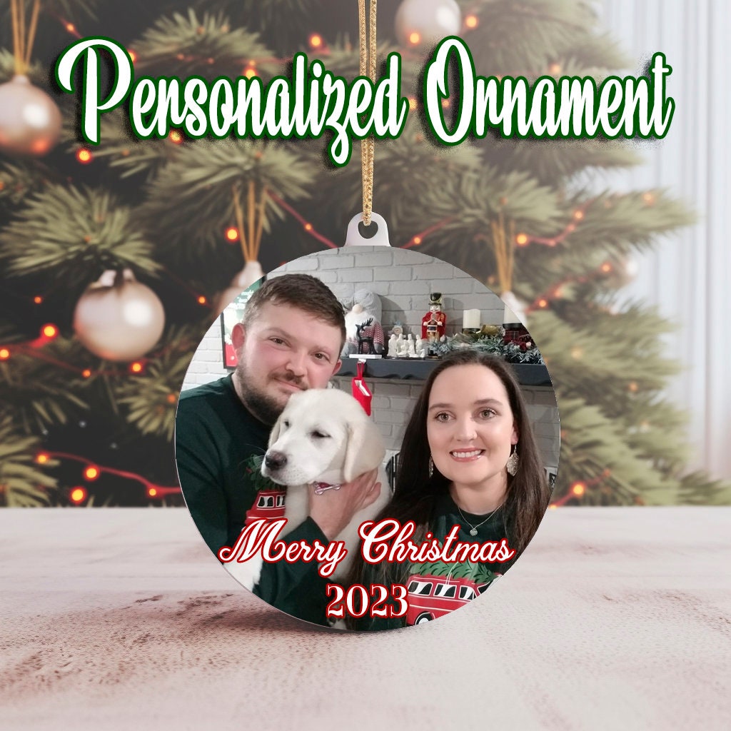 Custom Photo Ornament