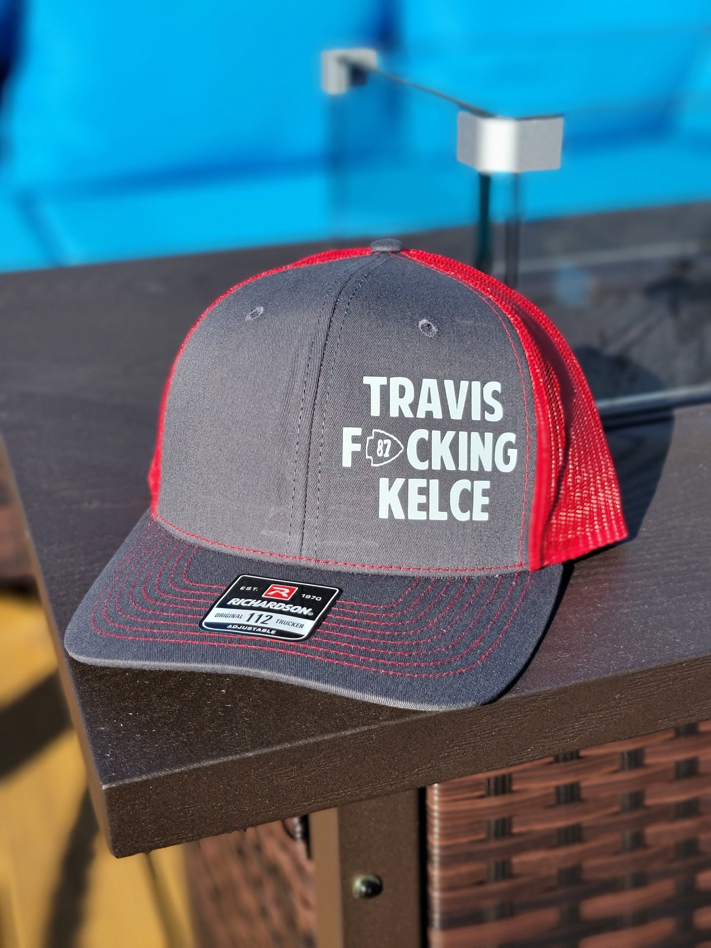 Travis Kelce Inspired Hat- Kansas City Chiefs