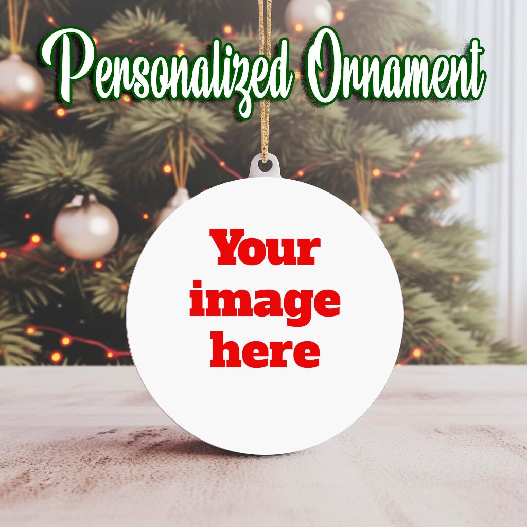 Custom Photo Ornament