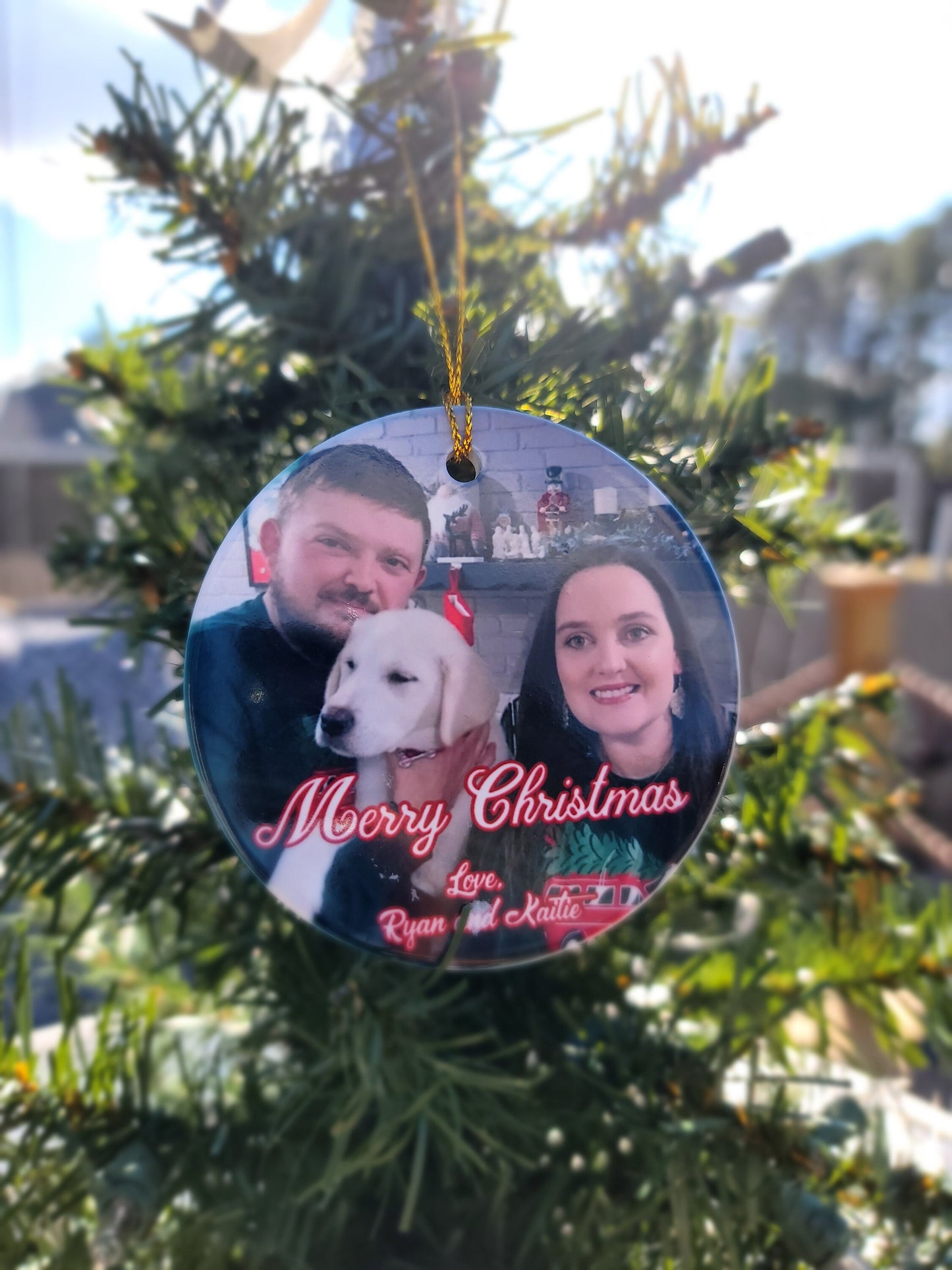 Custom Photo Ornament