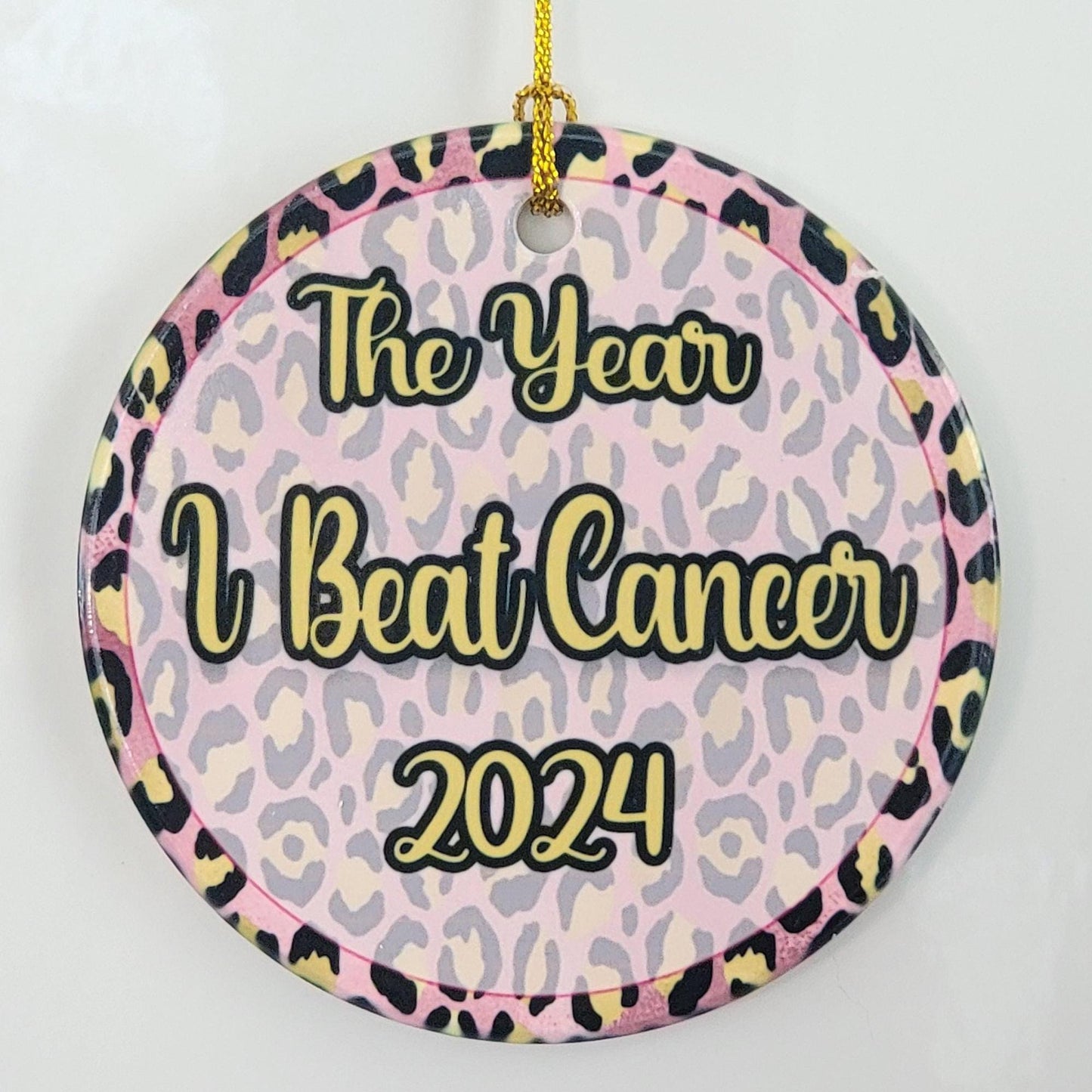 Breast Cancer Survivor Gift Ornaments- Cancer Survivor Gift Ornament- I survived Cancer Gift- I survived Cancer Patient Gift- Cancer Warrior